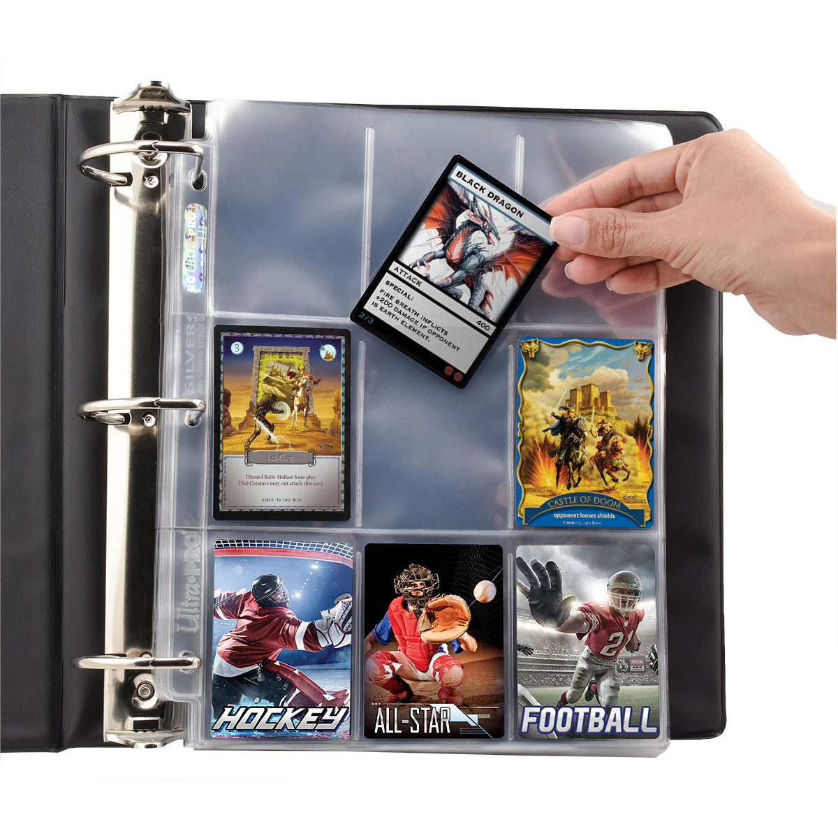FUNDA ULTRA PRO PARA GUARDAR 9 TARJETAS - Image 2